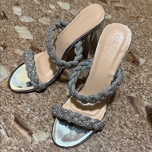 Silver Charlotte Russe heels used